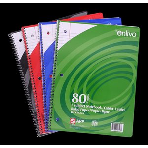APP Coil Bound Notebook 80 pgs ~EACH