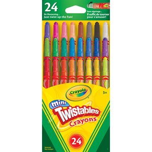 Crayola Crayons Twistable ~PKG 24