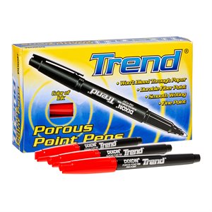 Trend RED Porous Fine Line ~BOX 12