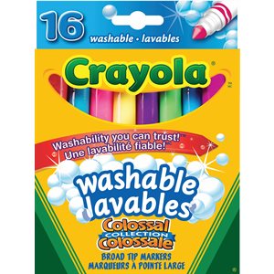 Crayola Wash Colossal Collection ~BOX 16