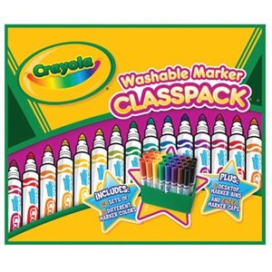 Crayola Classpack Markers ~BOX 200