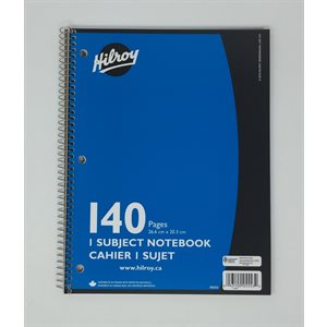 Coil Bound Notebook 140 pgs ~EACH