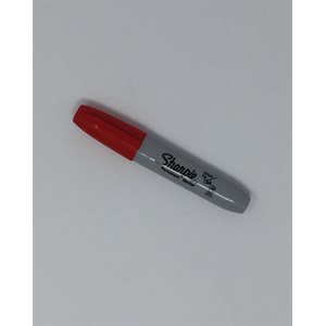 Chisel Tip Perm Marker Sharpie RED ~EACH